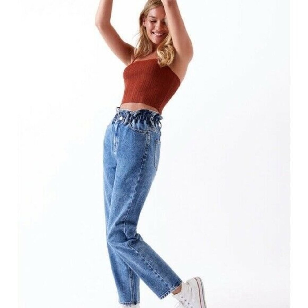 PacSun Seabreak straight leg sz large light jean wash